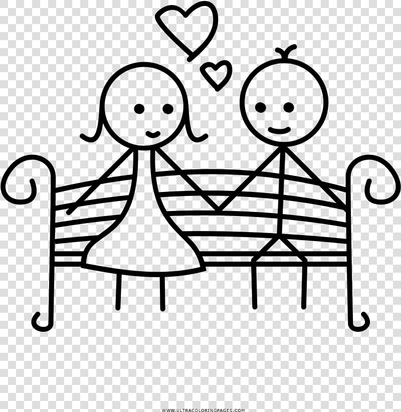 Romance Coloring Page   Love At First Sight Cartoon  HD Png DownloadTransparent PNG