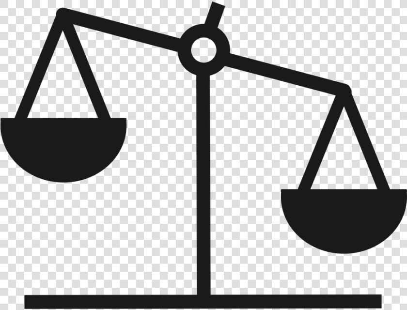 Balance  Scale  Silhouette  Justice   Strengths And Weaknesses Icon  HD Png DownloadTransparent PNG