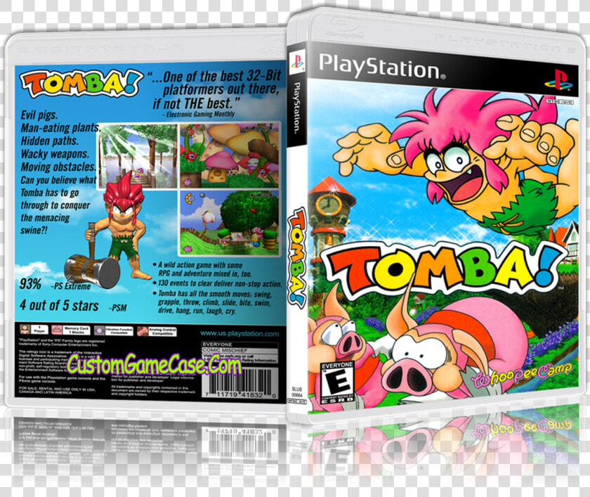 Sony Playstation 1 Psx Ps1   Tomba Ps1 Cover  HD Png DownloadTransparent PNG