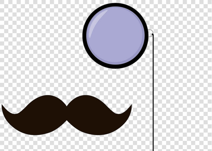 Mustache Clip Art Beauty   Monocle And Mustache Png  Transparent PngTransparent PNG