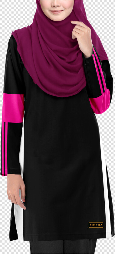 Sporty Muslimah Blackpink   Sleeve  HD Png DownloadTransparent PNG