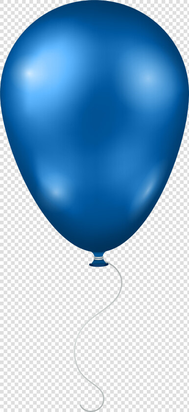 Transparent Balon Png   Blue Balloon With Transparent Background  Png DownloadTransparent PNG