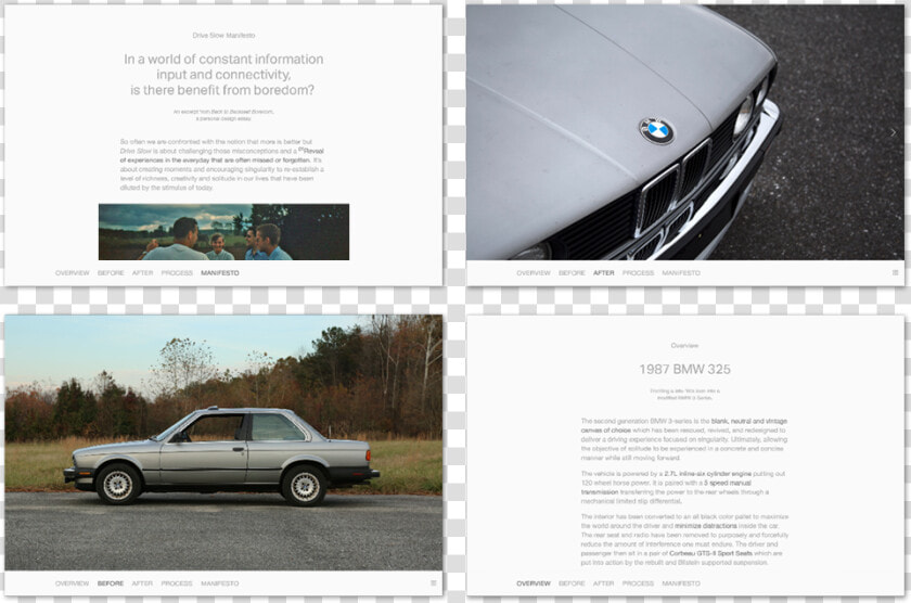 A Website Accompanied The Exhibition Space  Displaying   Peugeot 505  HD Png DownloadTransparent PNG