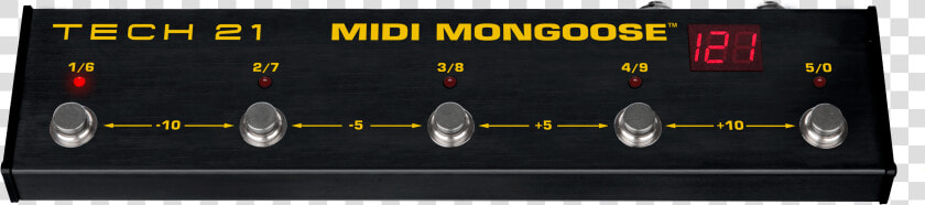 Tech 21 Midi Mongoose Battery  HD Png DownloadTransparent PNG