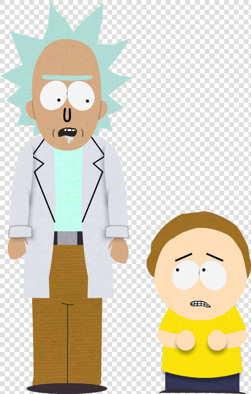 Southpark Rick And Morty  HD Png DownloadTransparent PNG