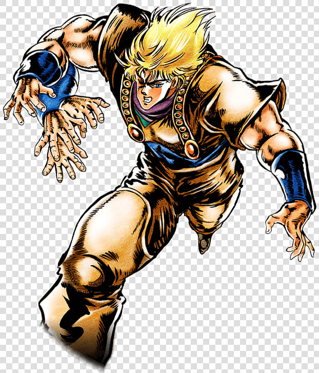 Unit Dio Brando   Cartoon  HD Png DownloadTransparent PNG