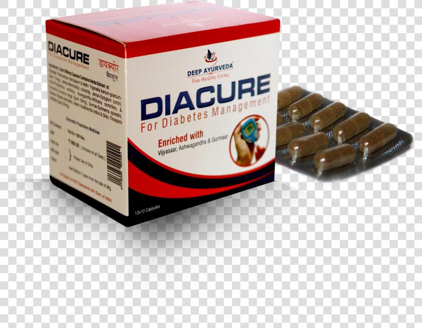 Medicine Png  diacure Herbal Capsule  Transparent PngTransparent PNG