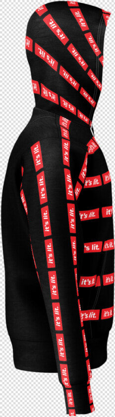 It S Lit Hoodie   Tartan  HD Png DownloadTransparent PNG