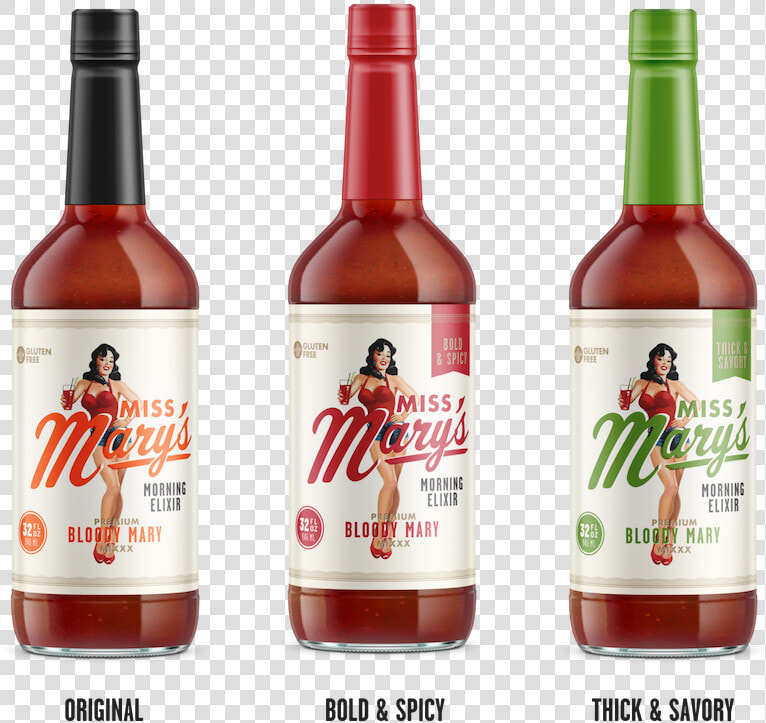 Image Of 4 Bottle Pack  Bloody Mary   Mrs Mary  39 s Bloody Mary  HD Png DownloadTransparent PNG