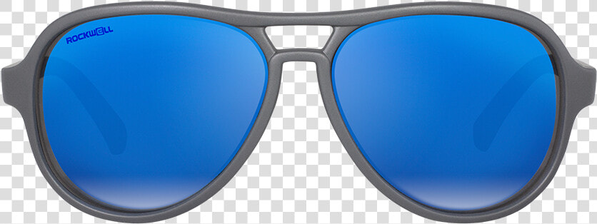 Matte Gray With Flash Blue Lens Class   Reflection  HD Png DownloadTransparent PNG