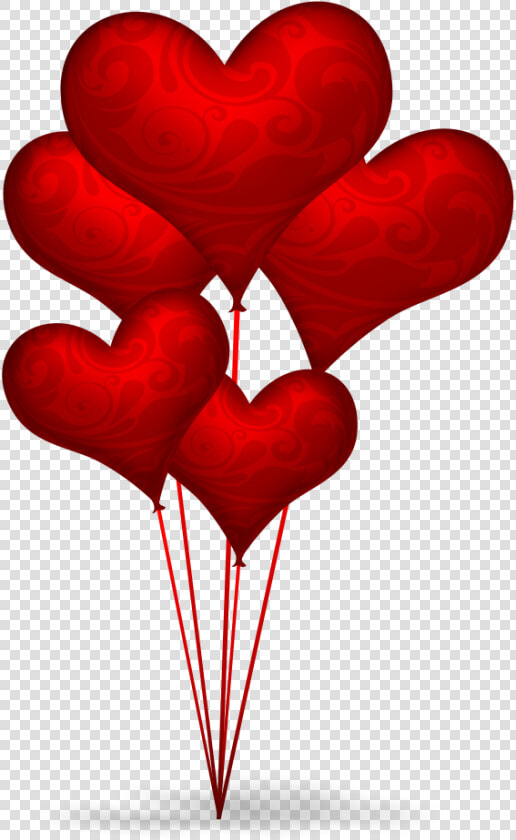 Love Android Mobile Phone Wallpaper   Heart Balloons Clip Art  HD Png DownloadTransparent PNG