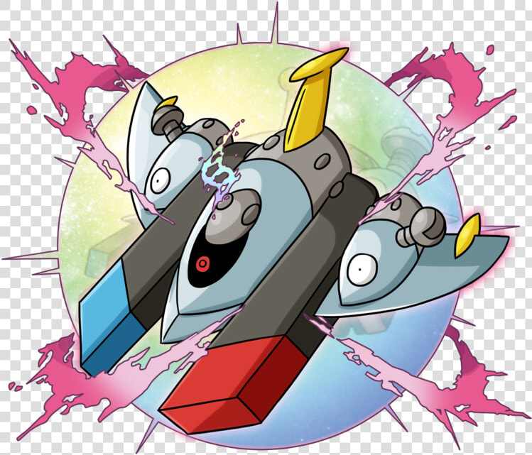 Mega Magnezone   Png Download   Mega Blaziken  Transparent PngTransparent PNG