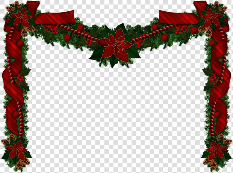 Christmas Garland Transparent Png   Transparent Christmas Garland Png  Png DownloadTransparent PNG