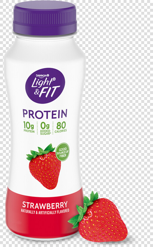 Dannon Light And Fit Yogurt Peach Mango Drink Nonfat  HD Png DownloadTransparent PNG