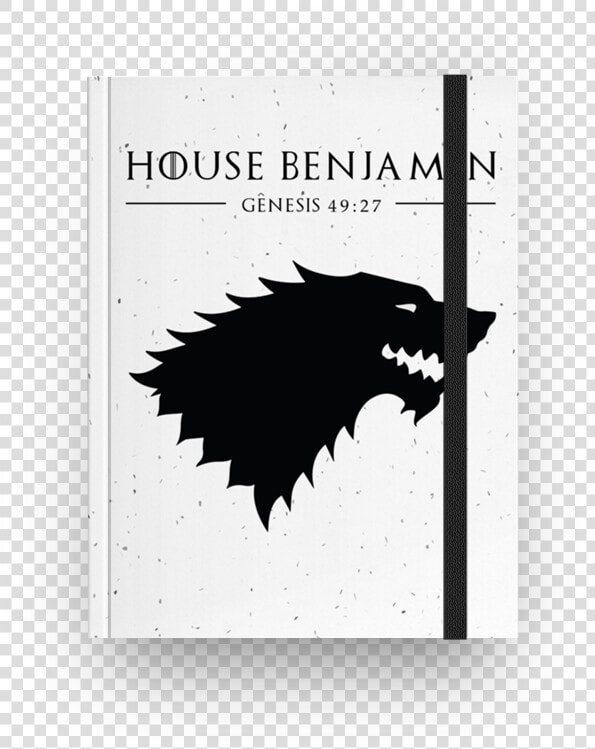 Caderno House Benjamin De Karolyne Jaquesna   Game Of Thrones House Stark Vector  HD Png DownloadTransparent PNG