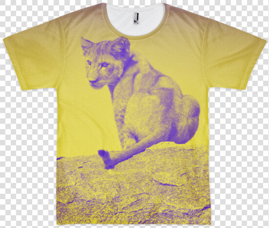 Lion Cub At Serengeti All Over T Shirt   Hard Truths From Baby Animals  HD Png DownloadTransparent PNG