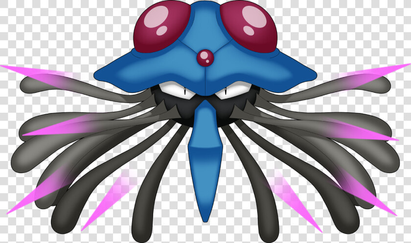 Tentacruel Used Poison Sting By Verona7881   Cartoon  HD Png DownloadTransparent PNG