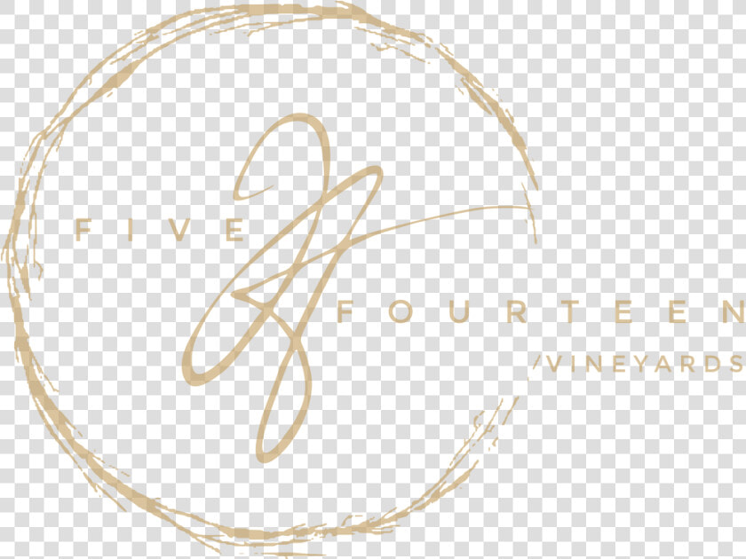 Fivefourteenvineyards Logo Gold Transparent Banner   Five Fourteen Vineyards  HD Png DownloadTransparent PNG