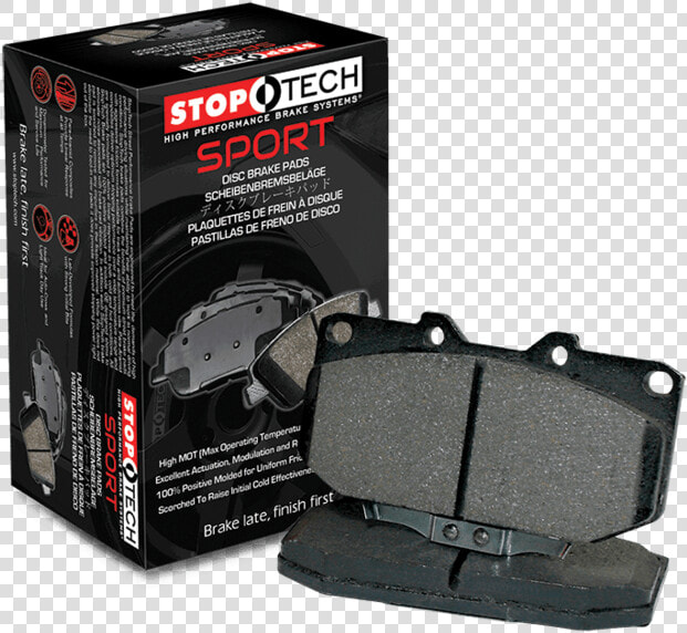 Stoptech Sport Front Brake Pads   Stoptech Sport Brake Pads  HD Png DownloadTransparent PNG