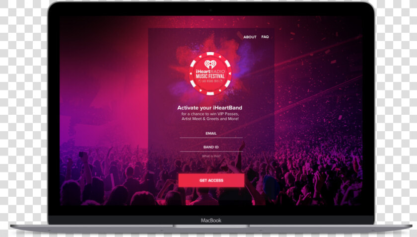 Iheart Laptop   Iheartradio  HD Png DownloadTransparent PNG