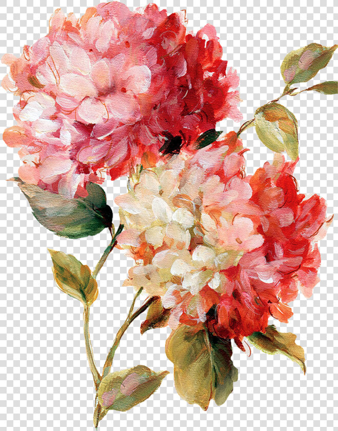 Decoupage Flower Painting Png   Watercolors Flower Painting Png  Transparent PngTransparent PNG