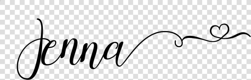 Jenna Clark Signature   Calligraphy  HD Png DownloadTransparent PNG