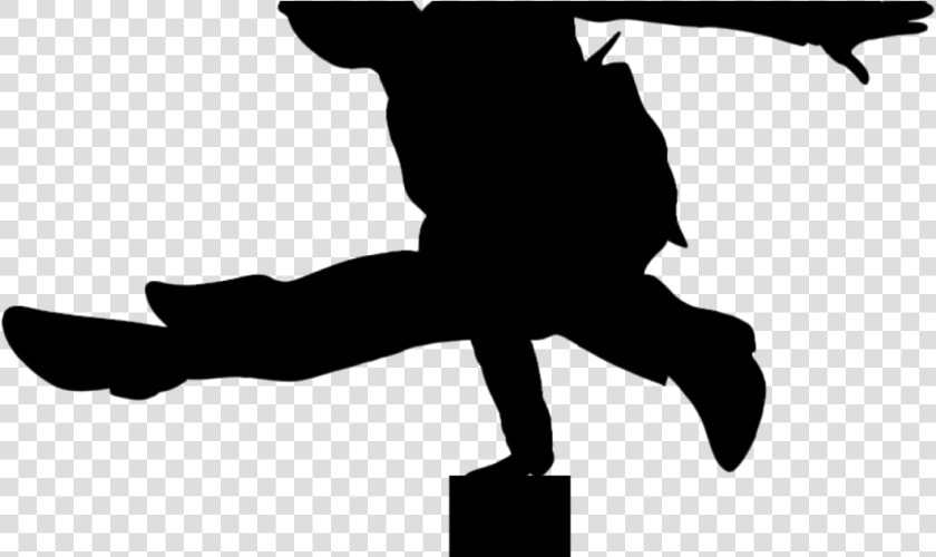 Transparent Jumping Silhouette Png   Jumping Silhouette Man Png  Png DownloadTransparent PNG