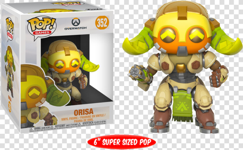 Orisa 6” Pop Vinyl Figure   Overwatch Funko Orisa  HD Png DownloadTransparent PNG