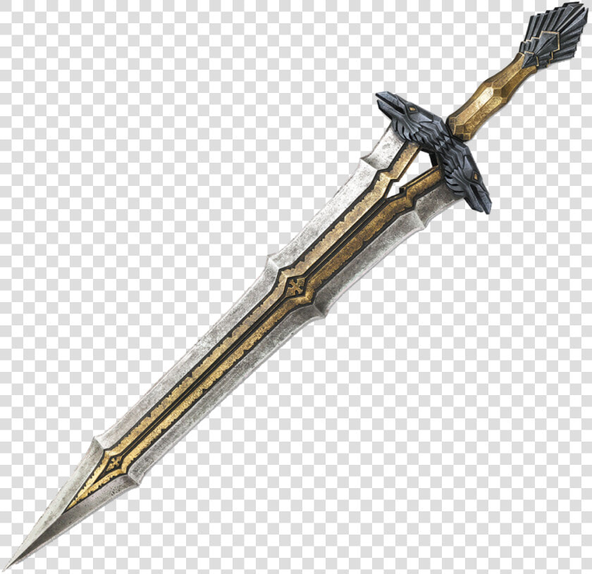 The Hobbit Regal Sword Of Thorin Oakenshield   Sgraffito Tool Ceramics  HD Png DownloadTransparent PNG