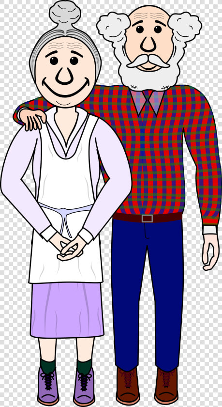 Old Couple Clip Arts   Old Couple Clipart Transparent  HD Png DownloadTransparent PNG