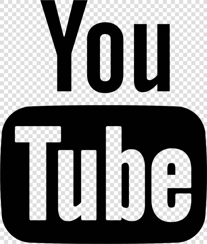 Youtube Logo White Png Clipart Free Download   Youtube Icon Png Black  Transparent PngTransparent PNG