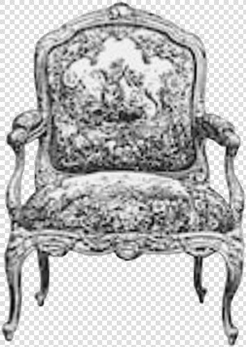 Ag Etching Chair   King Louis Xv Chair  HD Png DownloadTransparent PNG