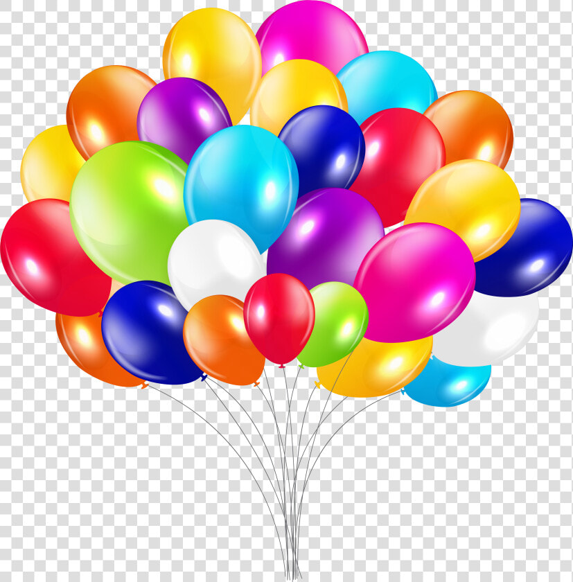 Bunch Of Balloons Png Clipart Image   Up House With Balloons Clipart  Transparent PngTransparent PNG