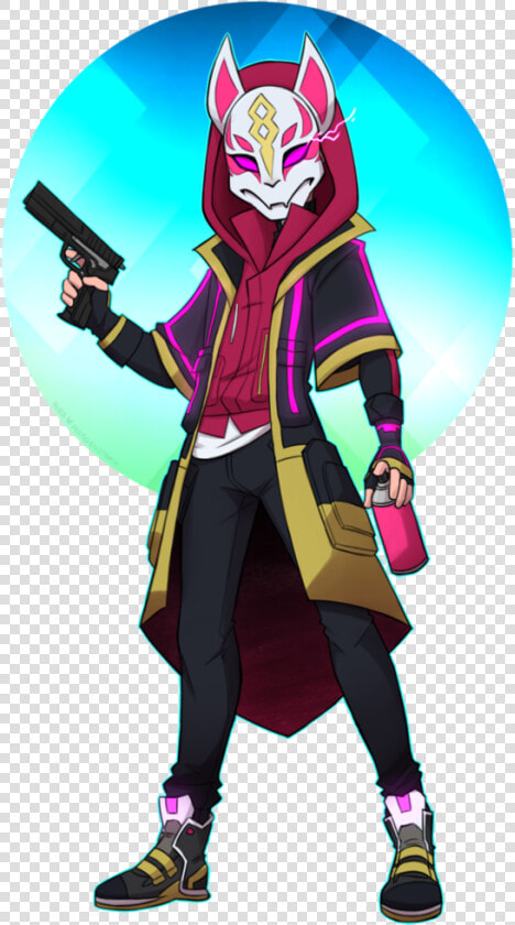 Different Forms Of Art Character Concept Character   Fortnite Drift Fanart Png  Transparent PngTransparent PNG