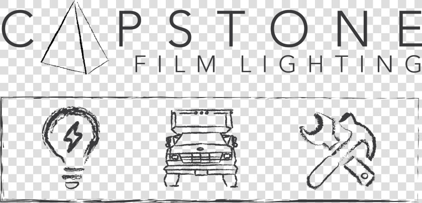 Capstone Film Lighting   Drawing  HD Png DownloadTransparent PNG