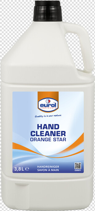 Eurol Handcleaner Orange Star Refill   Plastic Bottle  HD Png DownloadTransparent PNG