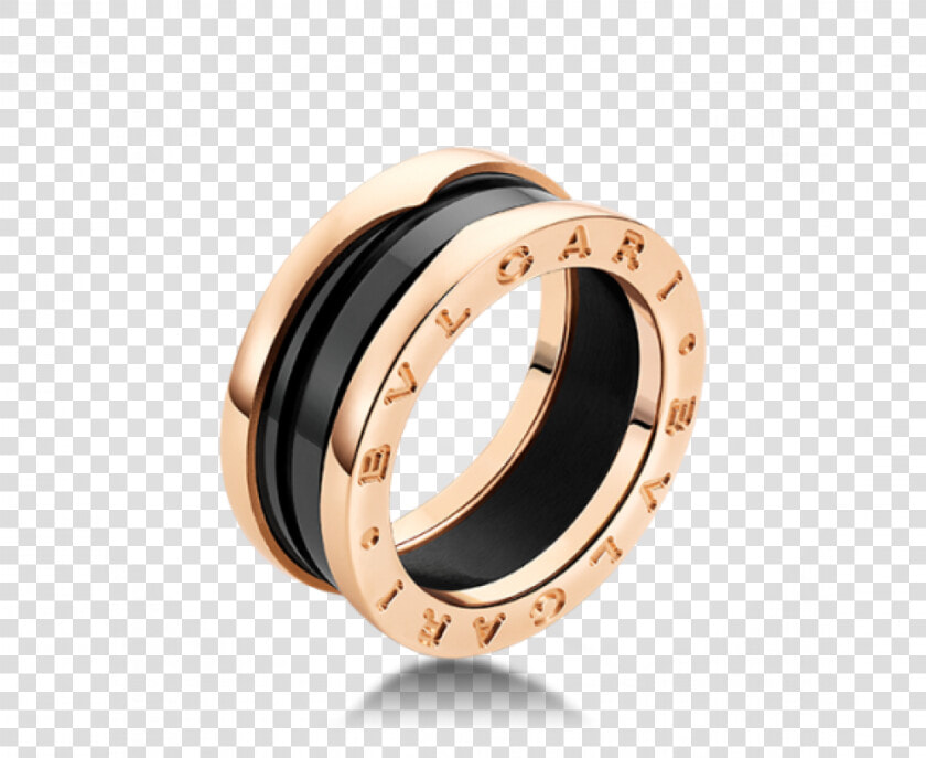 Bvlgari Ring Black Rings For Women Womens Jewelry Associated   Bvlgari Mens Ring Rose Gold  HD Png DownloadTransparent PNG