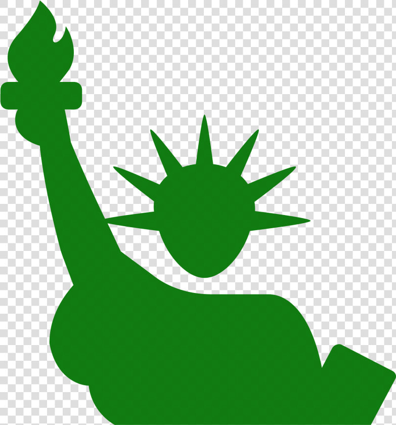 Statue Of Liberty Clipart Crown   Statue Of Liberty Black Icon  HD Png DownloadTransparent PNG