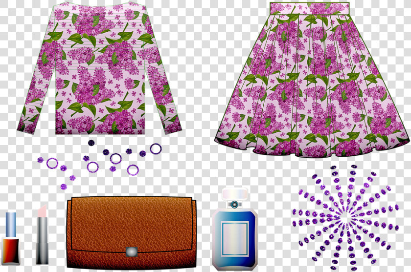 Moda  Manequim  Mulheres  Bolsa  Compõem  Perfume   Pattern  HD Png DownloadTransparent PNG