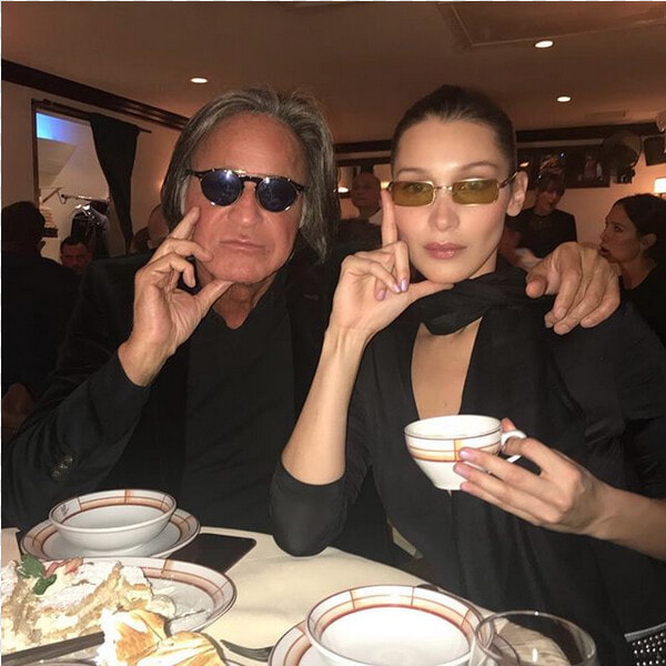 Bella Hadid Rectangle Sunglasses  HD Png DownloadTransparent PNG