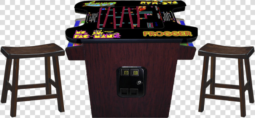 Commercial Ms Pacman Galaga Pac Man Arcade Game Table   Video Game Arcade Cabinet  HD Png DownloadTransparent PNG