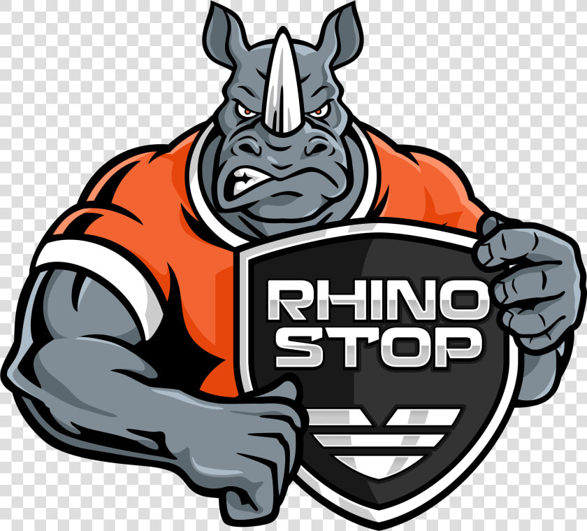 Rhino Stop Safety Barriers   Cartoon  HD Png DownloadTransparent PNG