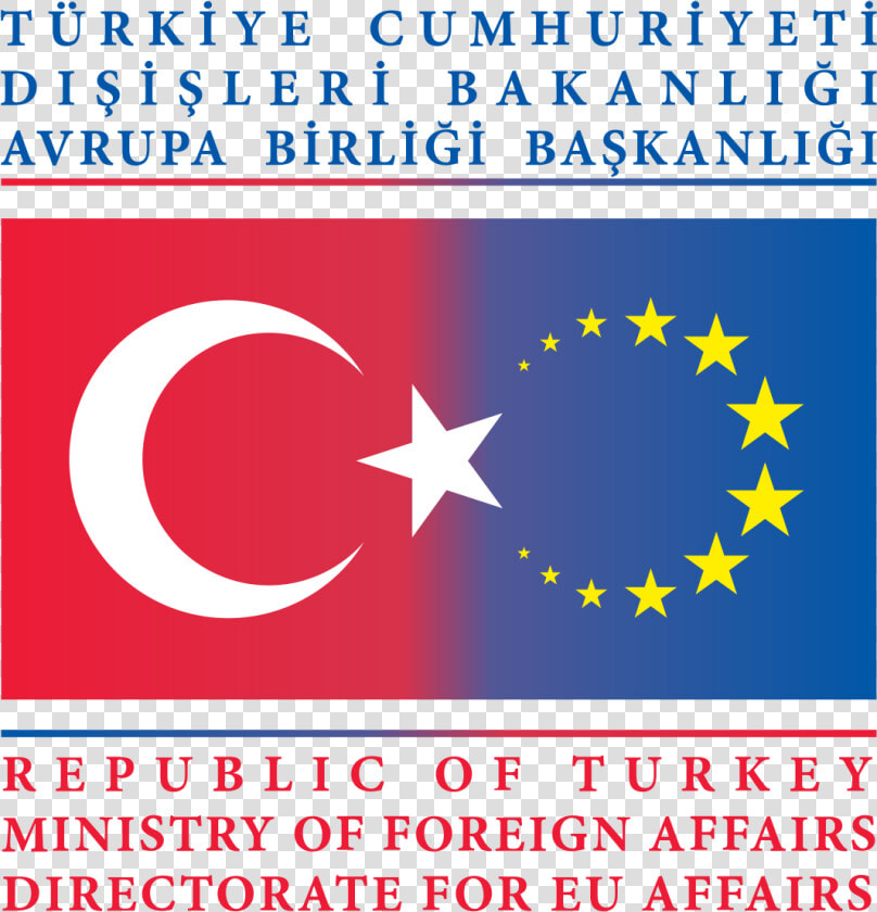 Logo Of The Turkish Application To The European Union   Ministry Of European Union Affairs  HD Png DownloadTransparent PNG