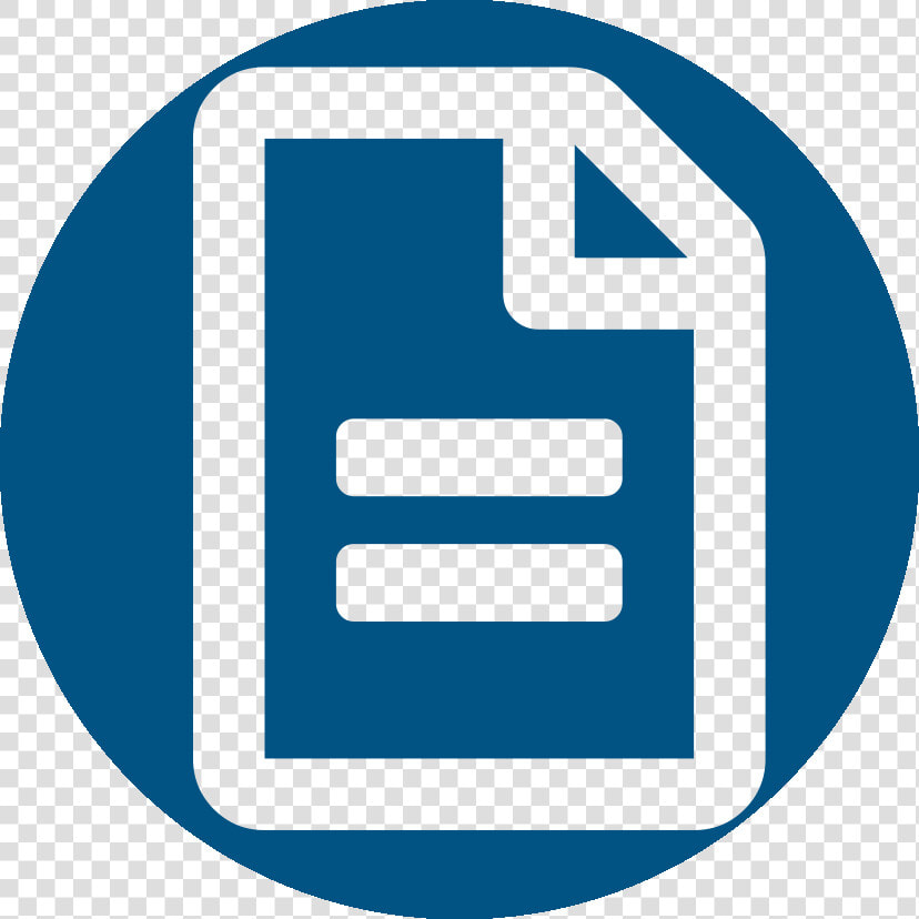 Documents Icon   Sales Orders Icon Blue  HD Png DownloadTransparent PNG