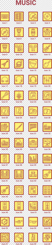 Music Icons And Elements After Effects Templates   型 Lan  HD Png DownloadTransparent PNG