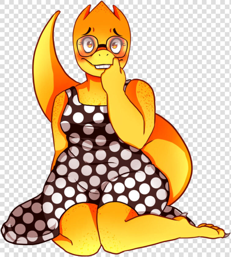  alphys  chara  dust  flowey  frisk  lost  papyrus   Alphys Art  HD Png DownloadTransparent PNG