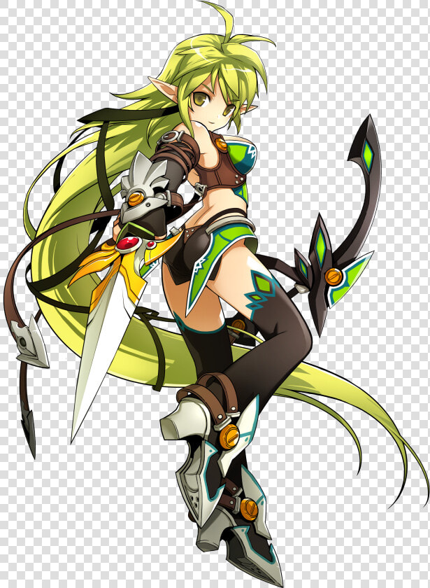 Elsword Rena Trapping Ranger  HD Png DownloadTransparent PNG