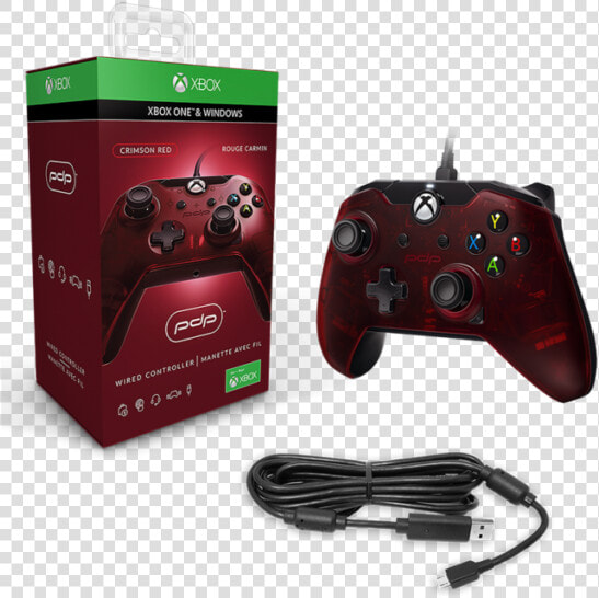 Pdp Wired Xbox One Controller Black  HD Png DownloadTransparent PNG