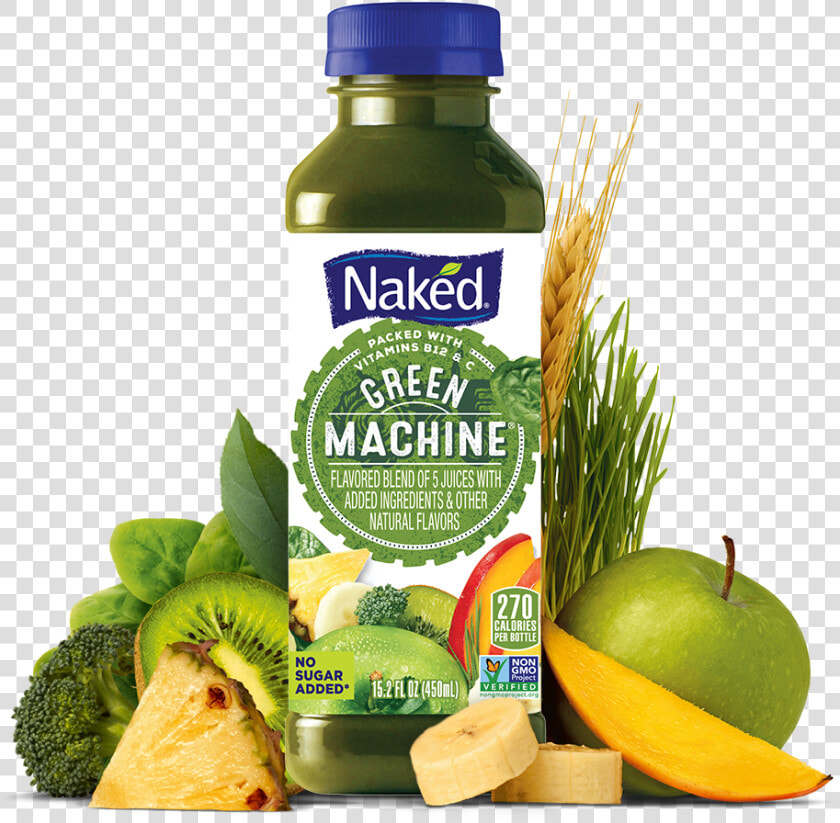 Naked Juice Green Machine  HD Png DownloadTransparent PNG