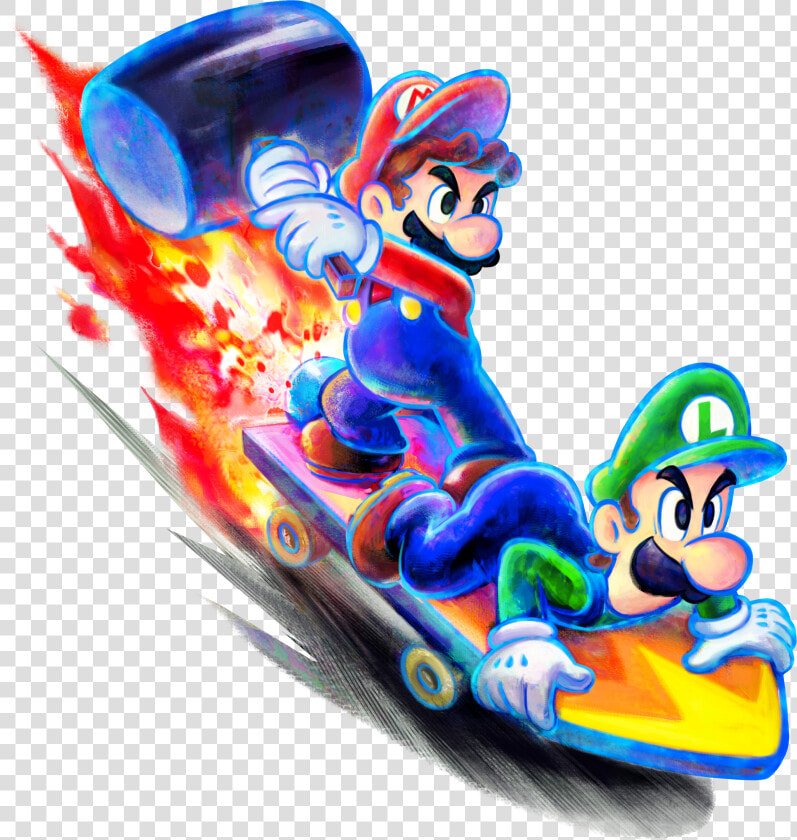 Mario And Luigi Dream Team Artwork  HD Png DownloadTransparent PNG